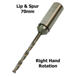 3.5mm dia Special Lip & Spur x 70 R  